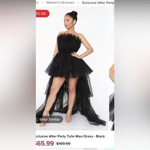 Fashion Nova After the Party Tulle